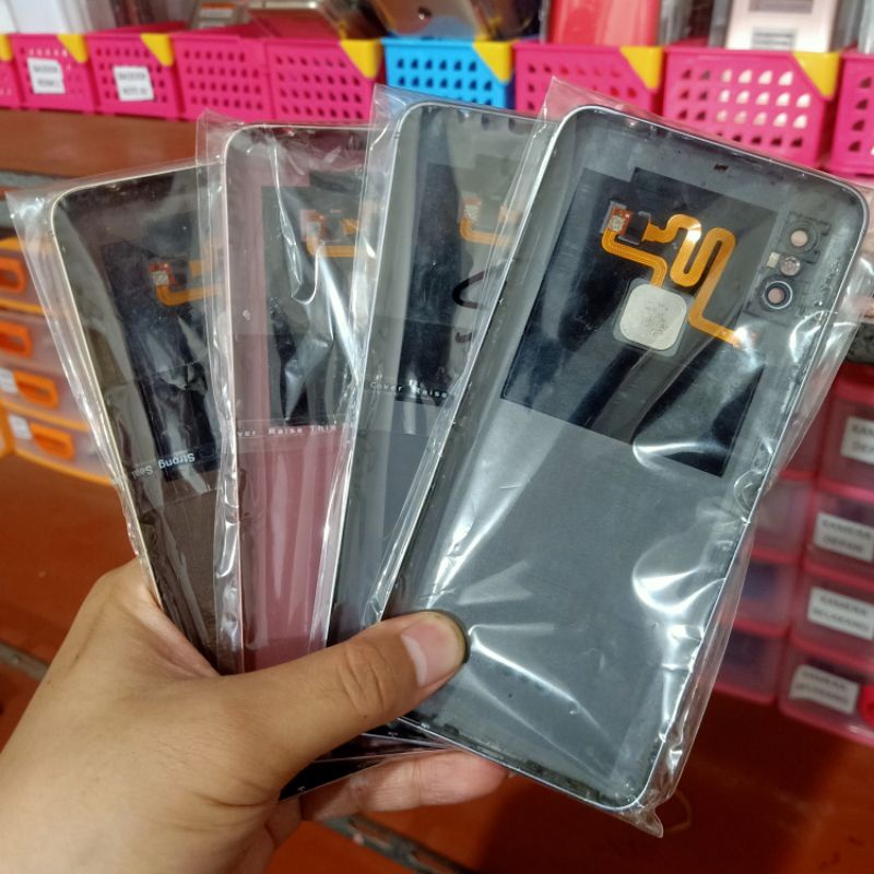 CASING BACKDOOR TUTUP BELAKANG FULLSET FINGER PRINT XIAOMI REDMI S2 ORIGINAL COPOTAN