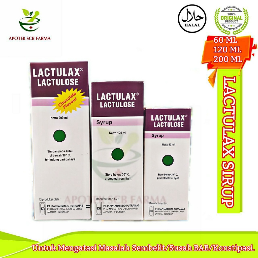 Jual Lactulax Sirup Syrup Lactulose Obat Untuk Pencernaan Shopee