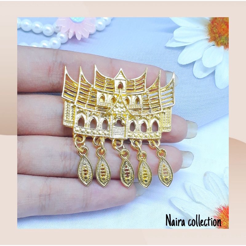 Bros Etnik Rumah Gadang Bros Kebaya Kutubaru Adat Padang Souvenir Kondangan