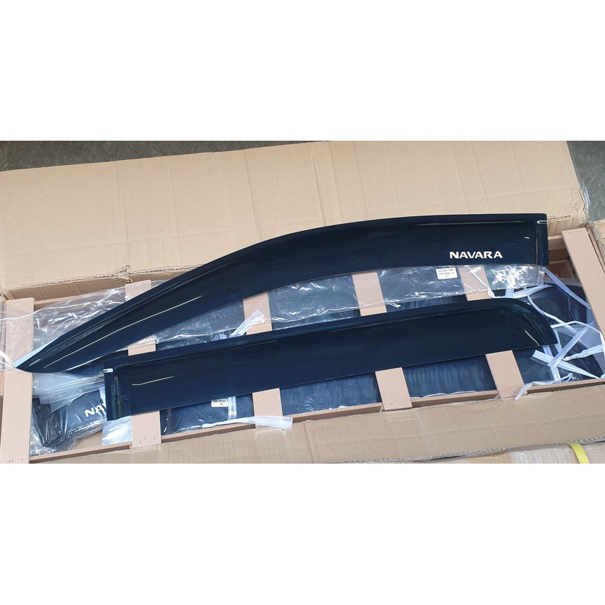 New Navara Np300 D23 Talang Air Hujan Door Visor SET