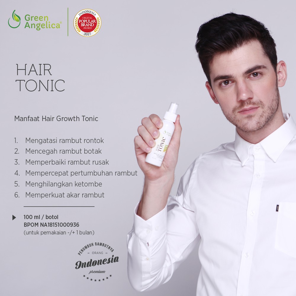 Hair Tonic Penumbuh Rambut Botak Dan Mengatasi Rontok Menebalkan