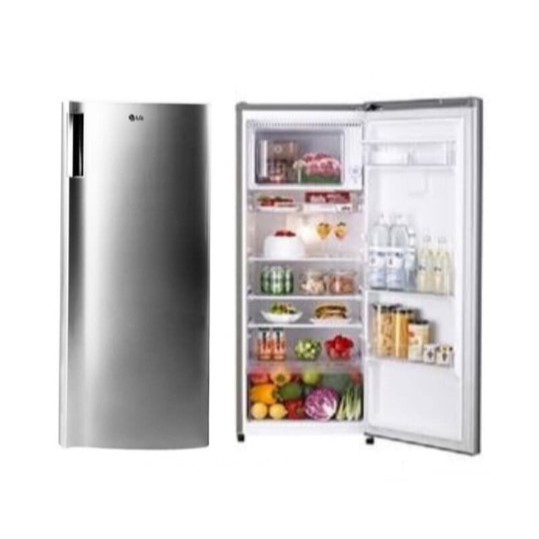 LG Kulkas 1 Pintu 164Liter Smart Inverter GN-INV201SL Platinum Silver