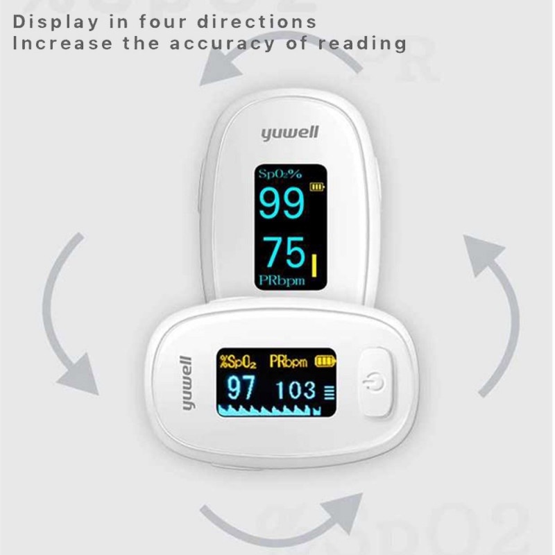 Oximeter Oksigen Pulse Alat Pengukur Kadar Oksigen Darah Detak Jantung