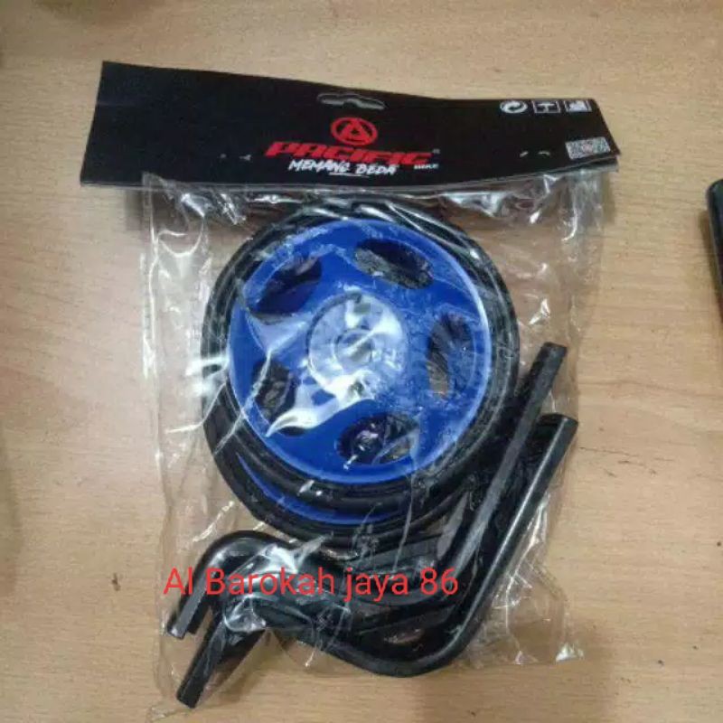 Roda samping merek pacific untuk ukuran sepeda12/16(Family/BNB 12/16/18 inch)