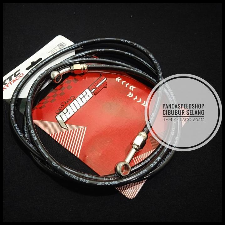 Selang Rem Ktc Kytaco Nmax Non Abs 2 Meter Untuk Belakang