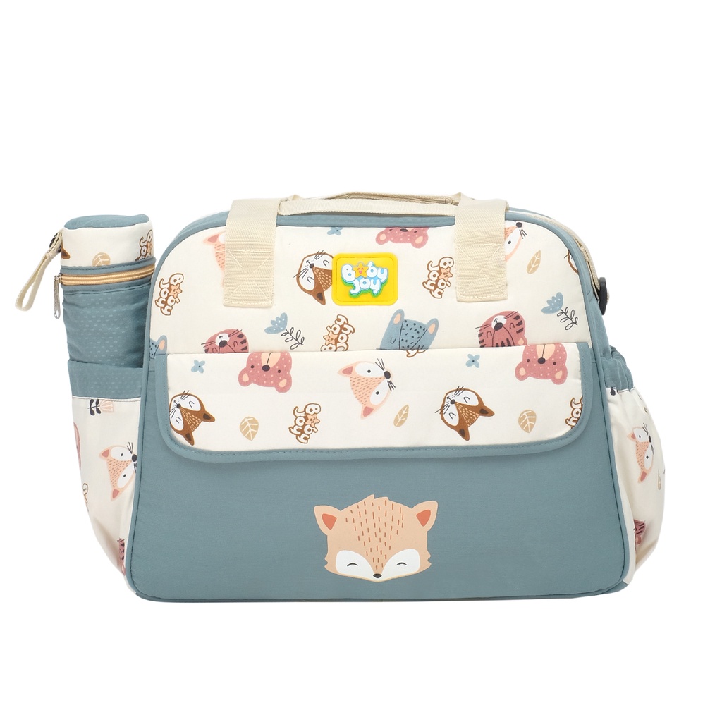 Tas Bayi Besar Popok Diaper Bag Baby Joy Little Forest BJT 1046