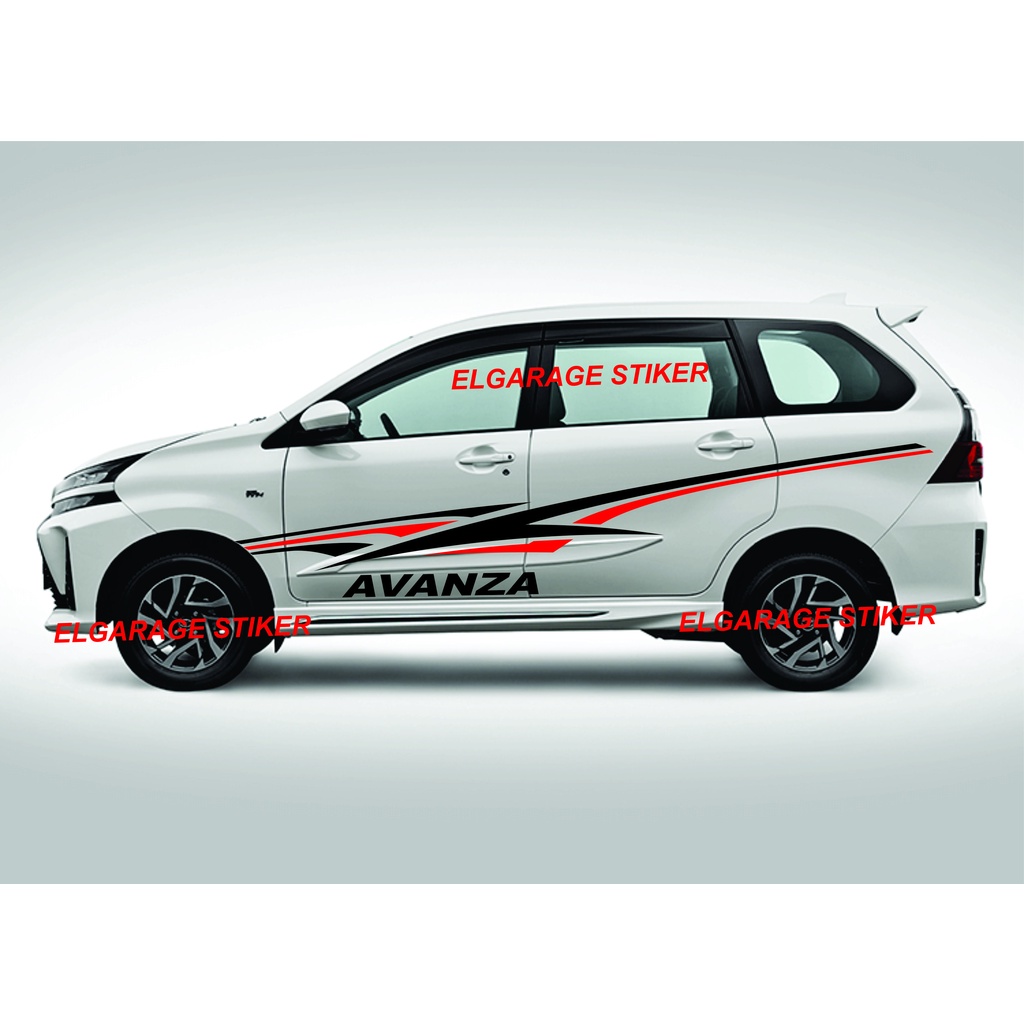 cuting Stiker mobil toyota avanza stiker mobil avanza calya ertiga xenia sigra