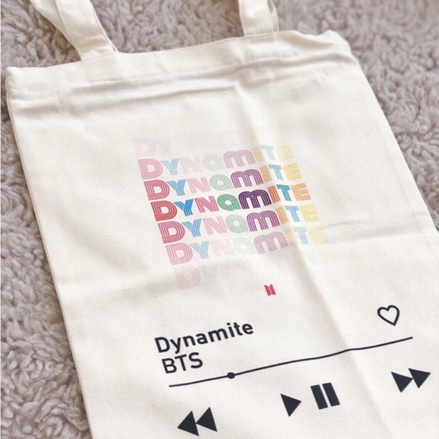 BTS Dynamite Canvas Totebag - kulkit