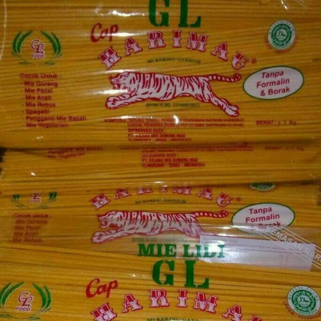 

Mie Lidi GL Cap Harimau kuning