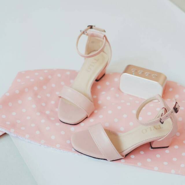 Pump heels Lunar Dusty Pink Tylo Original premium quality Hak tahu