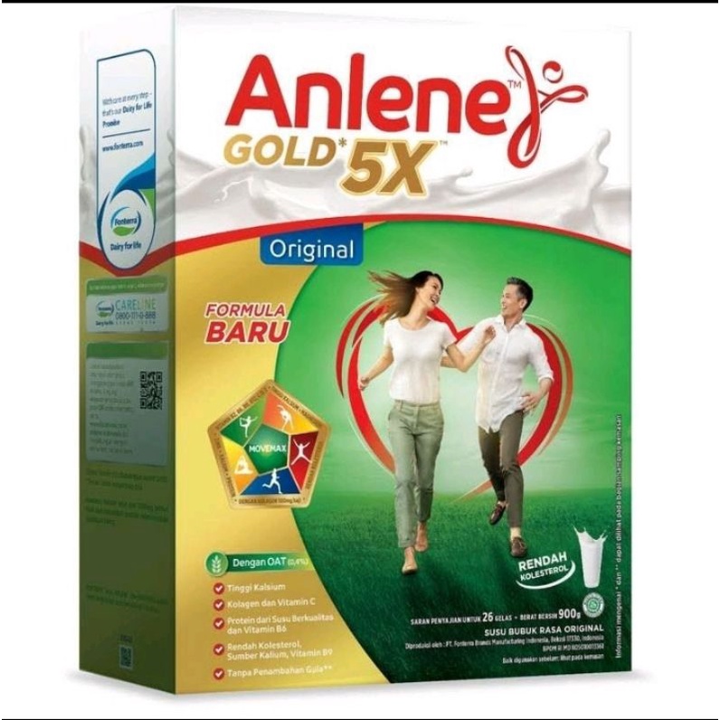 

ANLENE GOLD 5x VANILA/ORIGINAL/COKLAT 600gr