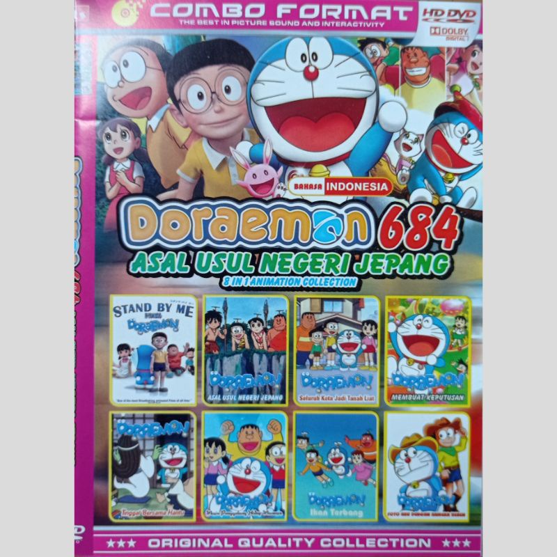 Kaset koleksi kartun anak Doraemon asal usul negeri jepang 684