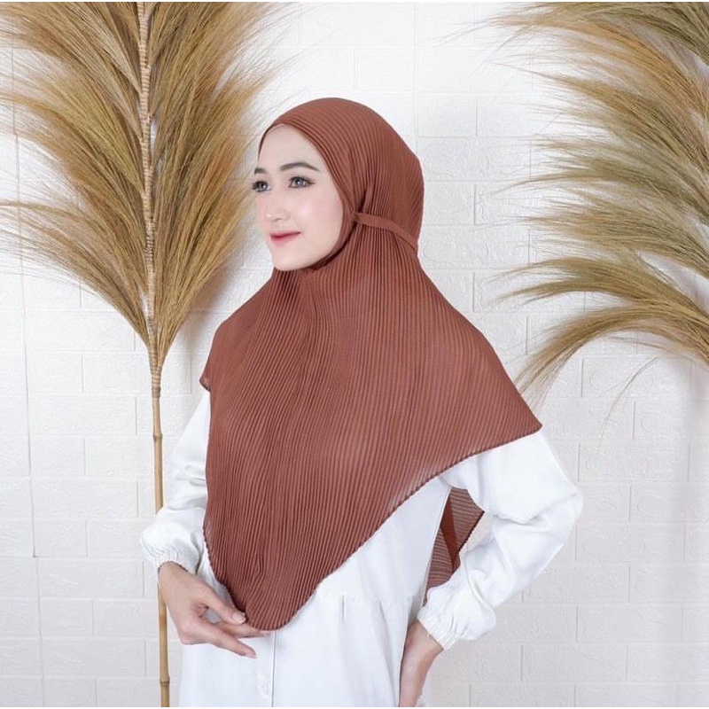 HIJAB BERGO AISYAH PLISKET TERMURAH