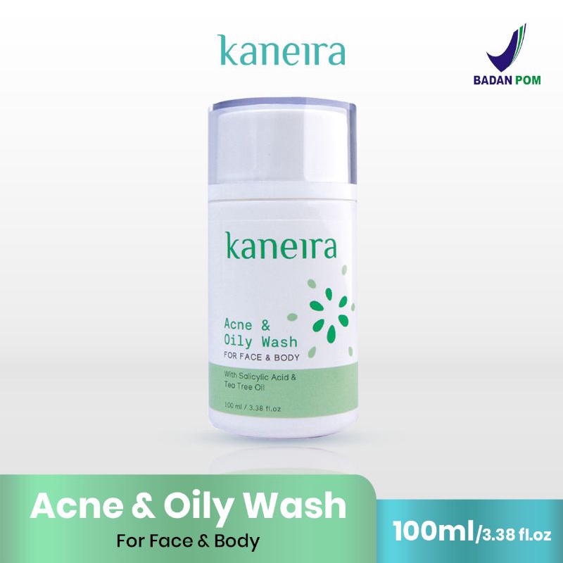 KANEIRA ACNE FACE &amp; BODY WASH / Sabun Wajah / Mengatasi Jerawat Muka &amp; Badan