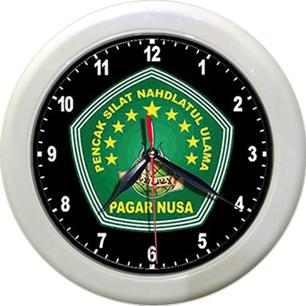 JAM DINDING PAGAR NUSA ( NAHDLATUL ULAMA )   (DIAMETER 30CM)