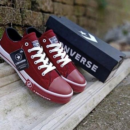 SEPATU KEREN 2022 SEPATU SNEAKERS PRIA SEPATU SEPATU LAKI COWOK SEPATU CONVERSES ALLSTAR PETIR MAROO