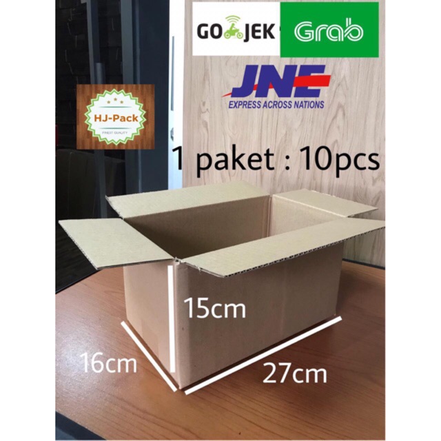 

Kardus Dus Box Kerdus Karton Kemasan Serbaguna Sedang 27x16x15