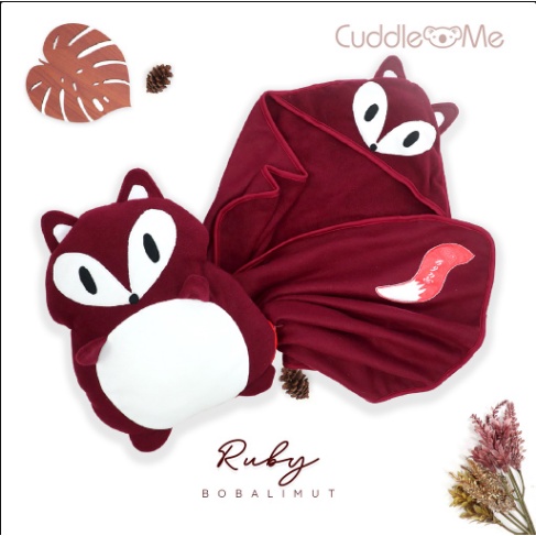 Cuddle Me Boneka Bantal Selimut Cuddleme Bobalimut 3 in 1