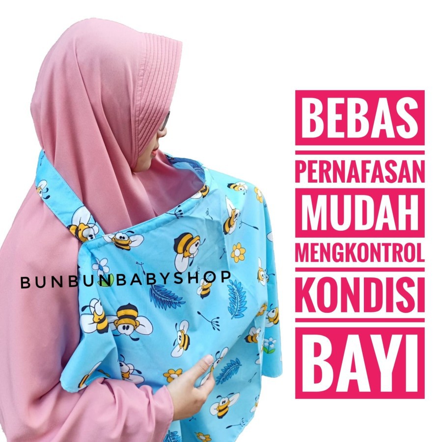 Apron Menyusui /Celemek Menyusui/ cover Nursing Karakter