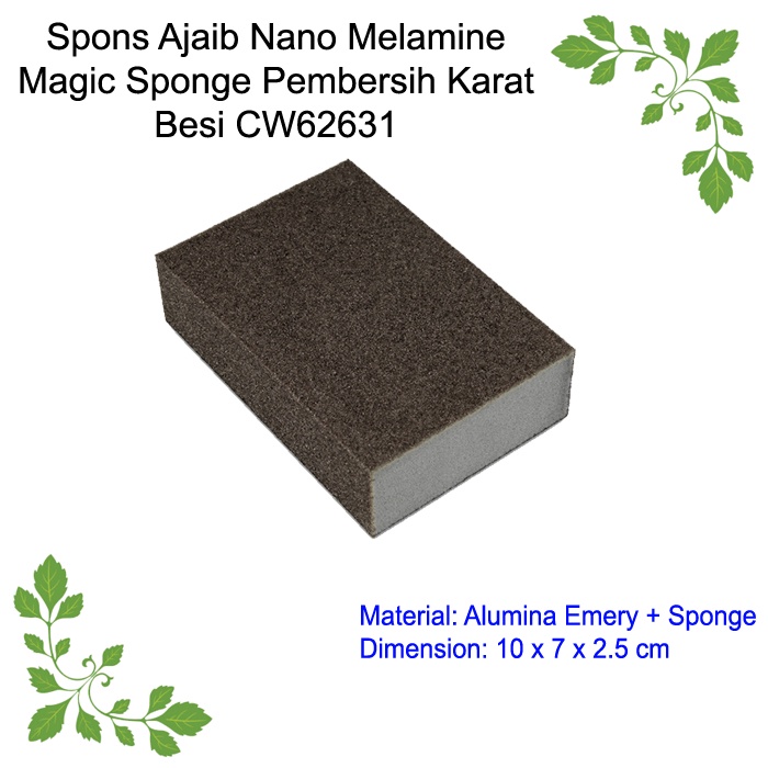 Spons Ajaib Nano Melamine Magic Sponge Pembersih Karat Besi CW62