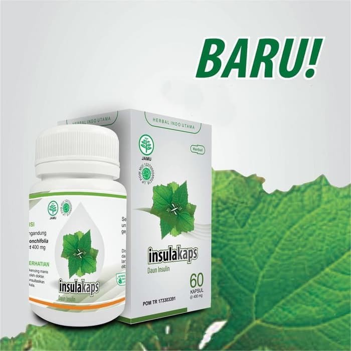 

KAPSUL INSULIN - Kapsul Ekstrak Insulin 60 Kapsul - HUI (Herbal Indo Utama) - Herbal Diabetes