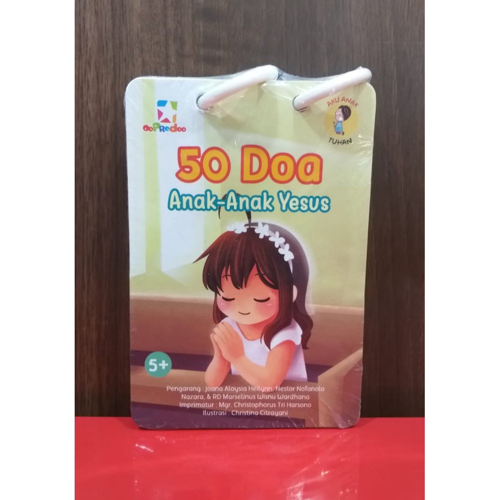 Buku Agama Kristen Aku Anak Tuhan 50 Doa Anak Anak Yesus Shopee Indonesia