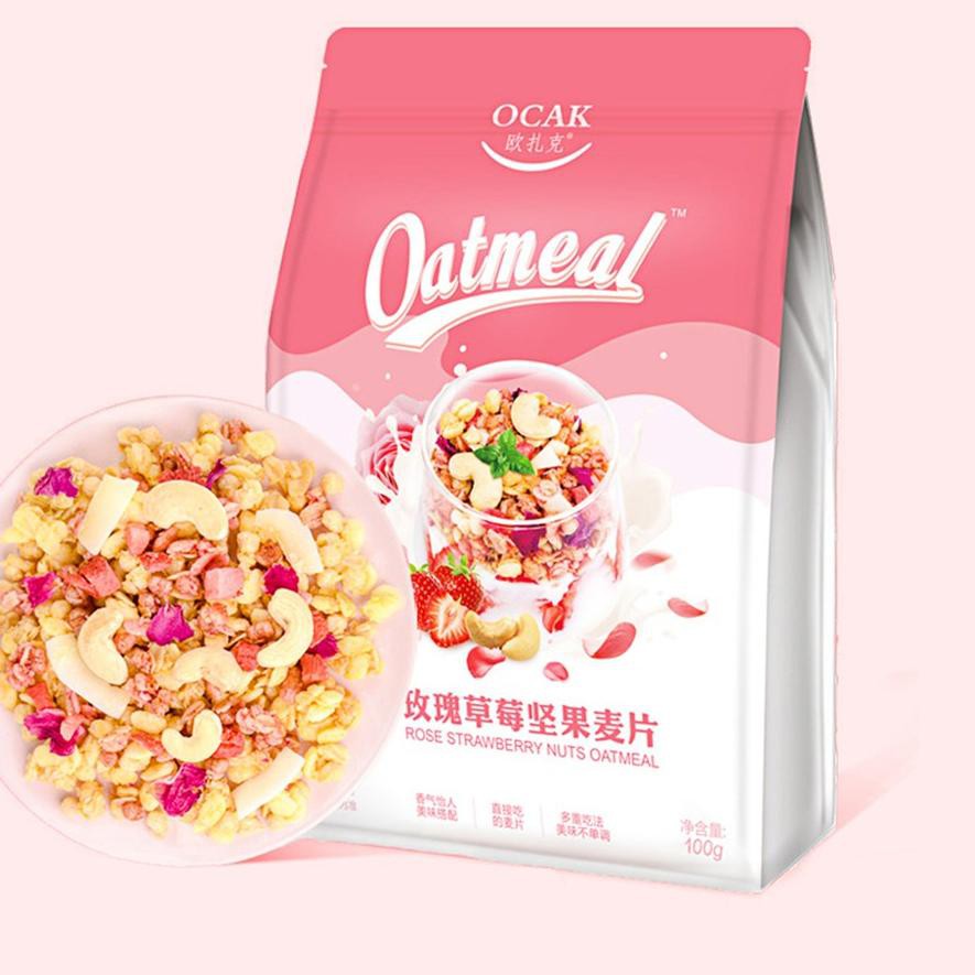 

Harga Terjangkau Yogurt fruit cereal oatmeal /Ocak Oatmeal / sereal / sereal buah sehat GT7!
