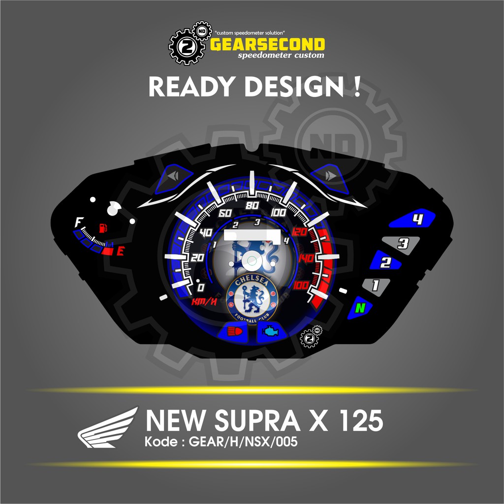 Jual Panel Speedometer Custom Honda Supra X 125 Fi Gearsecond