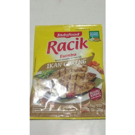 

Racik ikan goreng