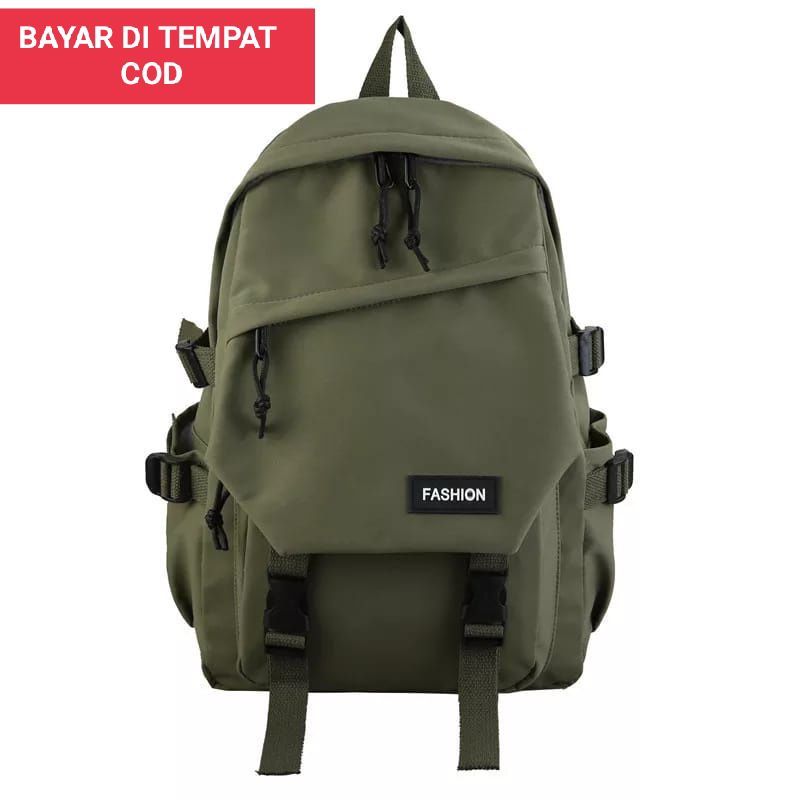 Tas Ransel Backpack Fashion Pria &amp; Wanita