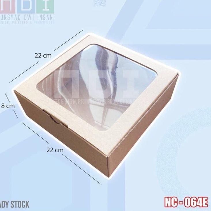 

Ready FRGTA DUS BOX CORRUGATED + MIKA 1 PAK (ISI 10pcs) Uk. 22x22x8cm 92 Ready Stock