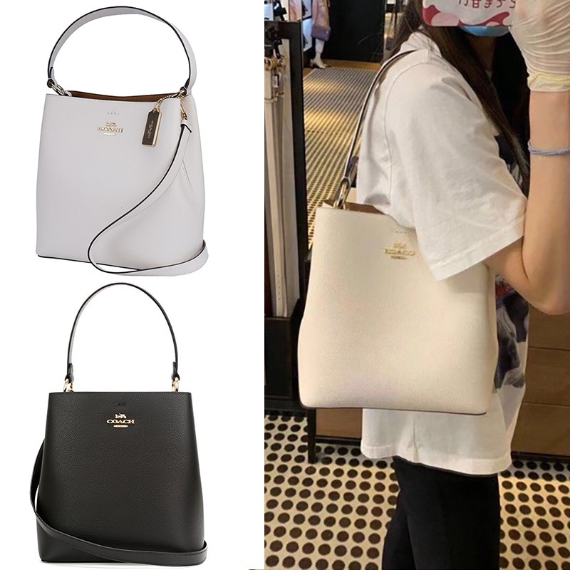 Asli Baru Coach 91122 Tas Wanita Tas Tote kapasitas besar tas tote bag wanita kulit tas pundak wanit