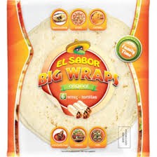 

El sabor big wraps 6's 360gr tortilla orignal tortilas tortillas tortila elsabor kulit kebab besar