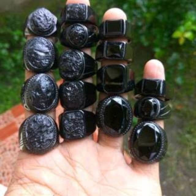 Cincin batu satam asli belitung