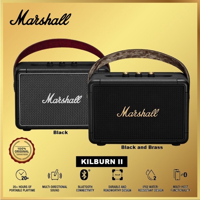 Marshall Kilburn II Portable Bluetooth Speaker