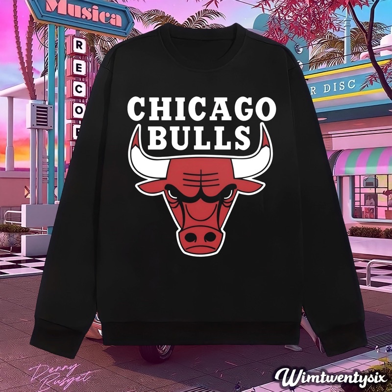 sweater | sweatshirt | crewneck | Chicago bulls vintage