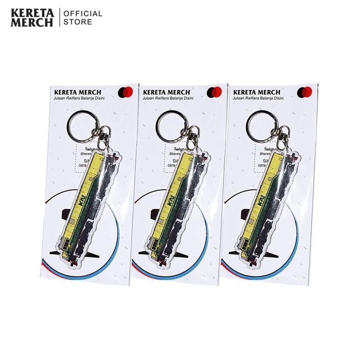 Kereta Api Mainan Miniatur Gantungan Kunci Keychain Cc201 Pjka Vintage Souvenir Hadiah Anak