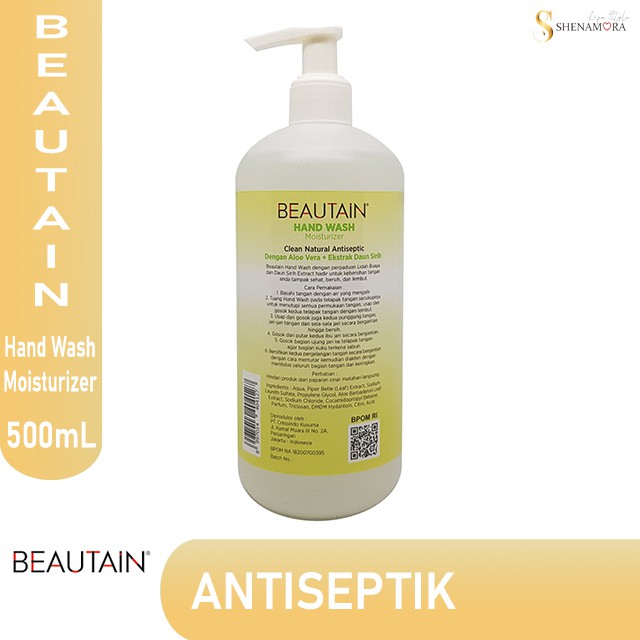 Beautain Hand Soap Antiseptic | Sabun Cuci Tangan 500 ml