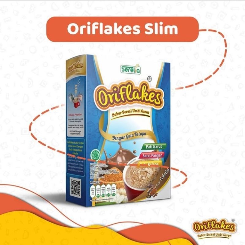 

Oriflakes Diet Slim 350 gram / Sereal Umbi Garut Diet Slim Bisa COD