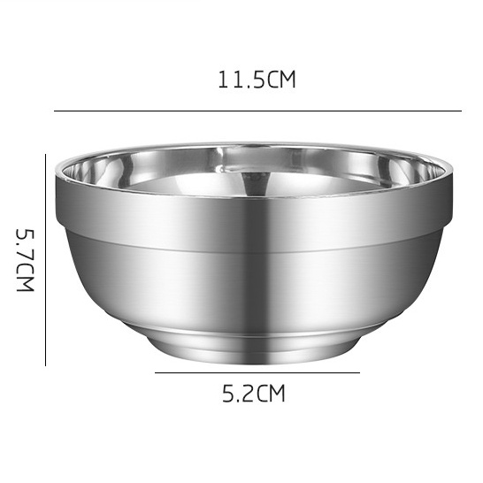 Mangkuk Stainless Steel Ala Korea Mangkok Stenlesstel Mangkok Korea