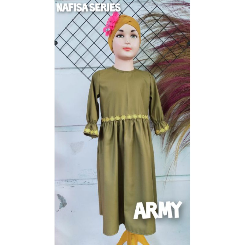 Nafisa series gamis anak