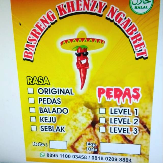 

Basreng khenzy ngabret