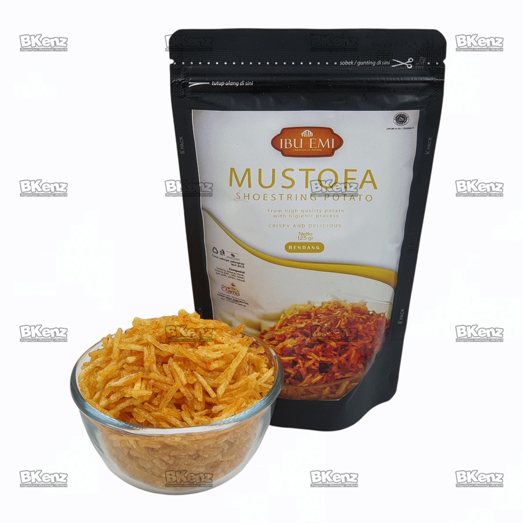 

2Xbtygneal Sakha Snack ) Ibu Emi Mustofa Kering Kentang Shoestring Potato 100Gr