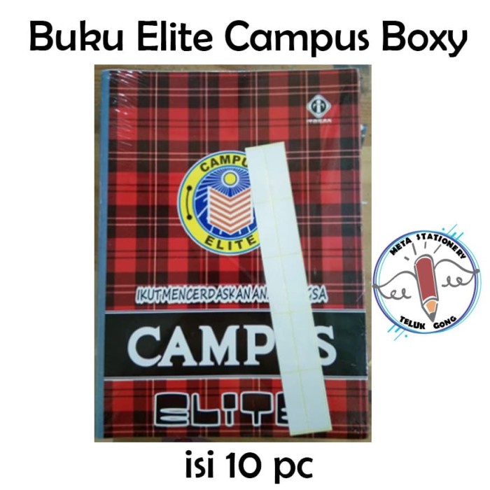 

Promo Bulan Ini Buku Tulis Elite Campus Ukuran Boxy 1 Pak Isi 10Pc Berkualitas