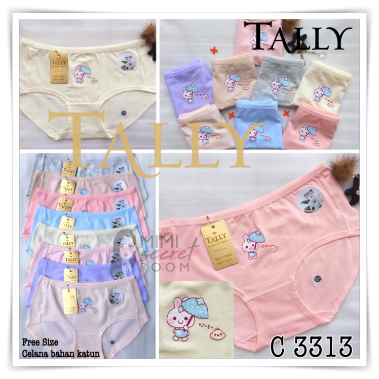 ❤ MIMI ❤ CD REMAJA COTTON TALLY 3313 9958 CELANA DALAM WANITA TERLARIS