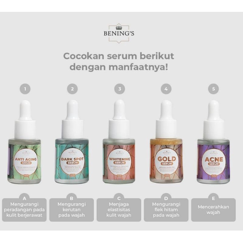 Serum benings by dr.oky pratama
