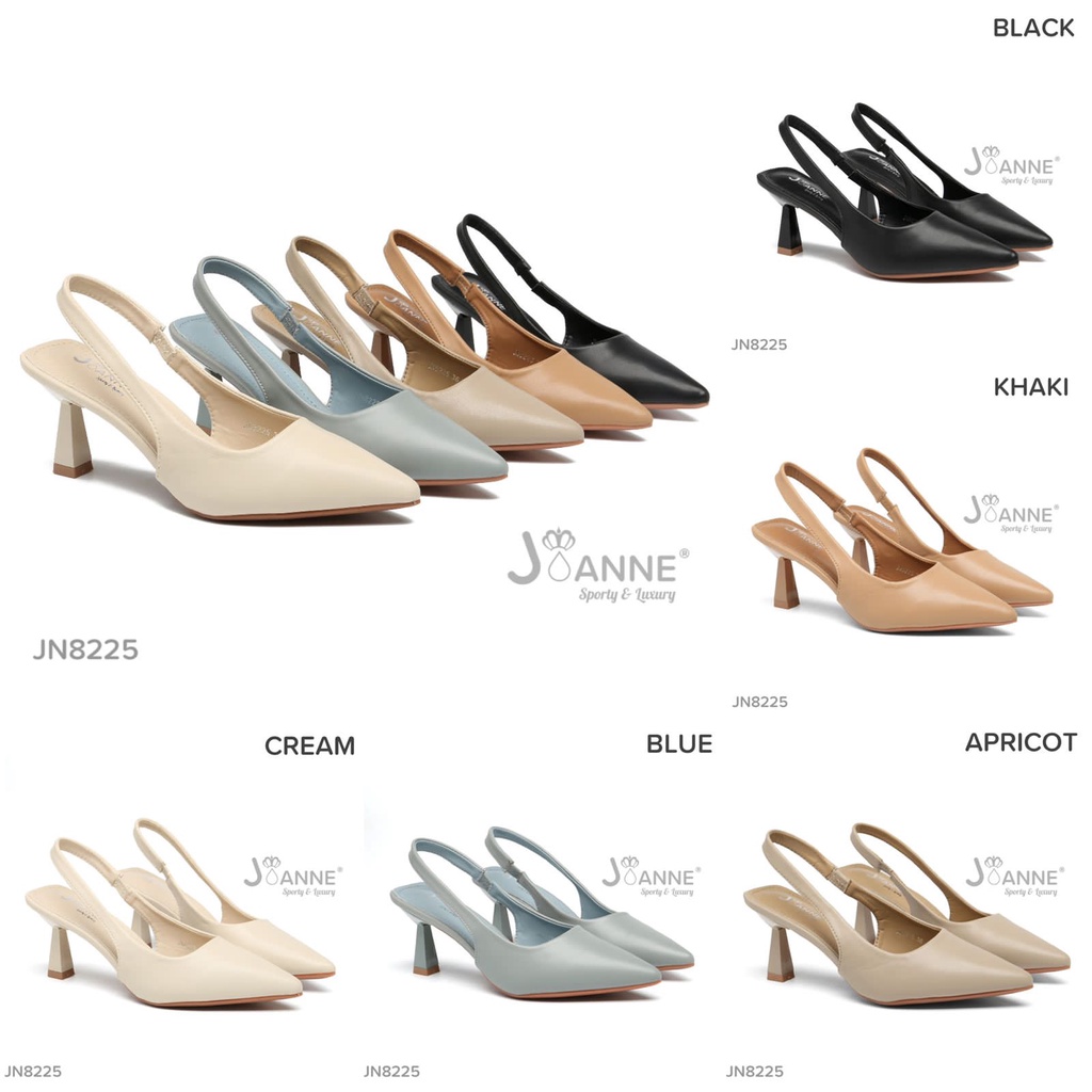 JOANNE Slingback High Heels Shoes #JN8225 ORIGINAL