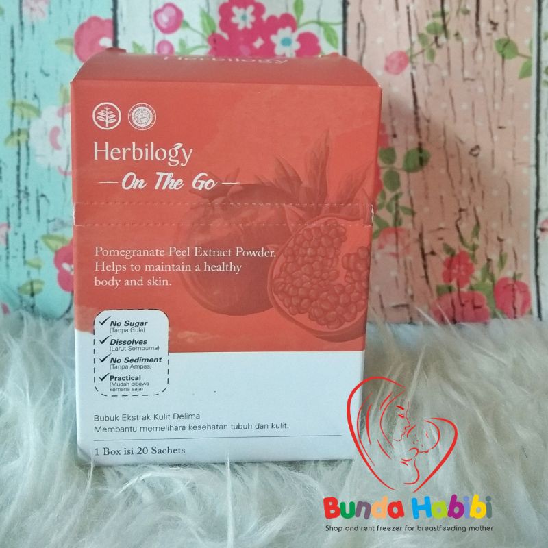 

Herbilogy On The Go Sachet Pomegranate peel Extract Powder