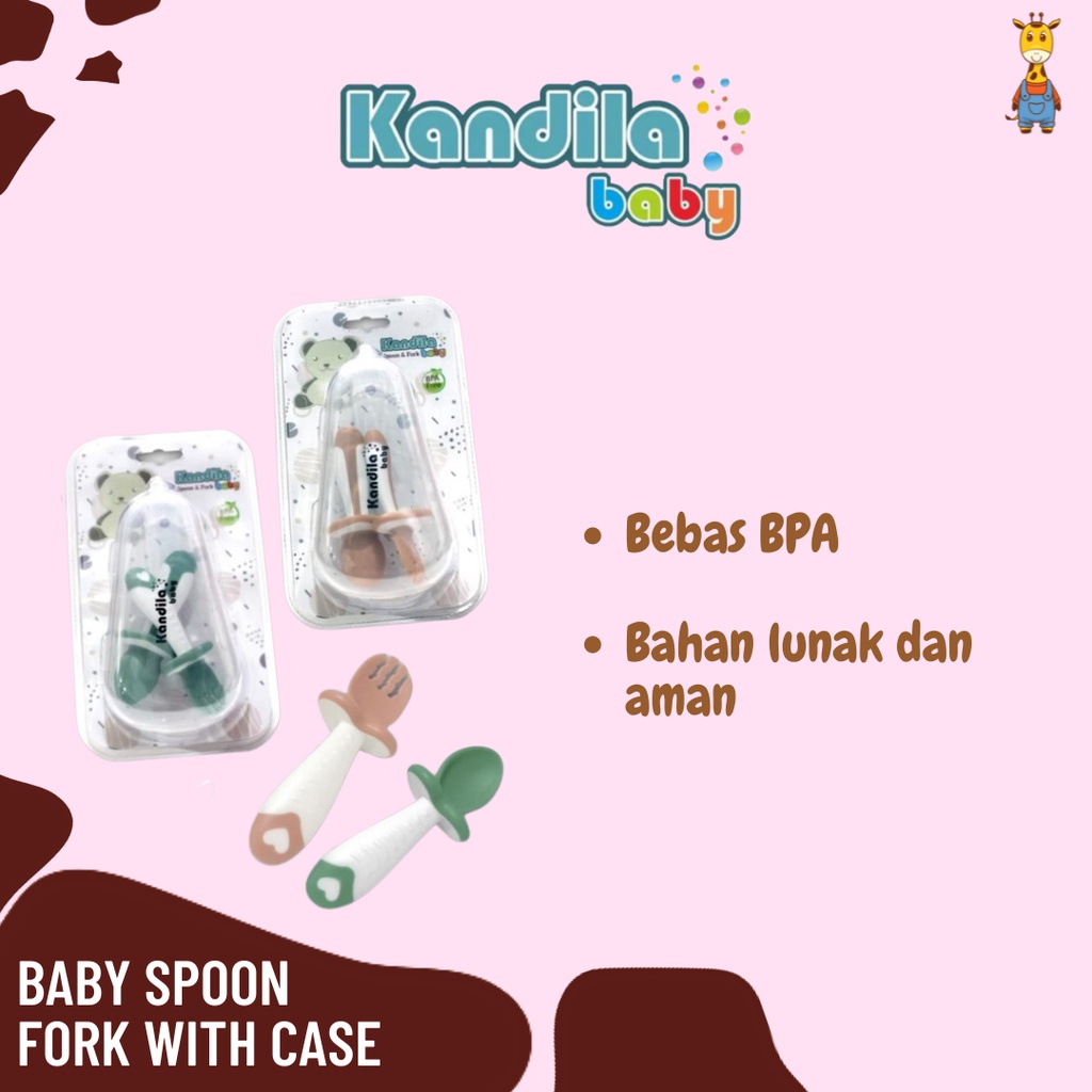 Kandila Soft Spoon&amp;Fork KDL021-2