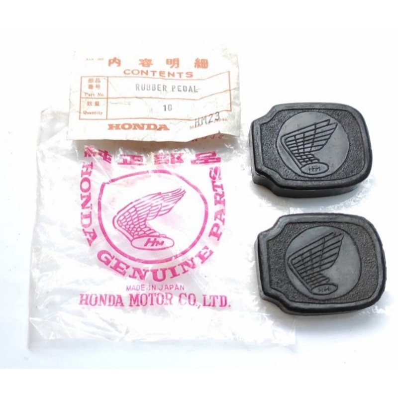 karet pedal rem belakang honda S90 S90Z CB100 CB125 C50 C70 C90 original japan